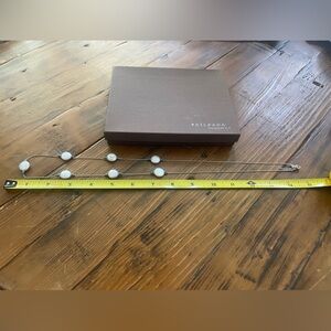 Silpada Jewelry .925 Sterling Silver Coin Pearl Necklace.